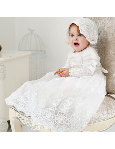 Tenue de Baptême traditionnelle pour Bébé Fille Profitez des Offres !