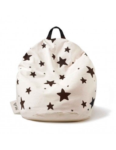 Pouf 100% coton non blanchi • Bini Double Star meilleur choix