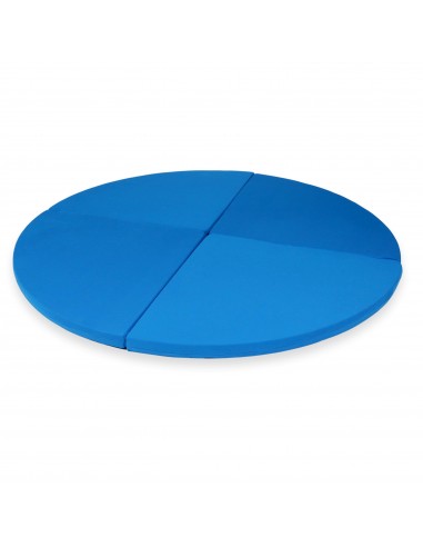 Tapis de jeu Rond en jersey, 160cm - Bleu Jusqu'à 80% De Réduction