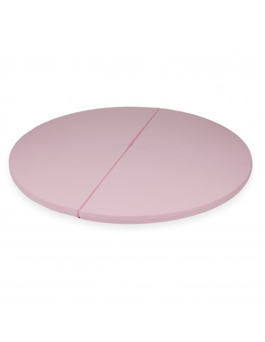 Tapis de jeu Rond en jersey, 160cm - Rose Dans la société mordern