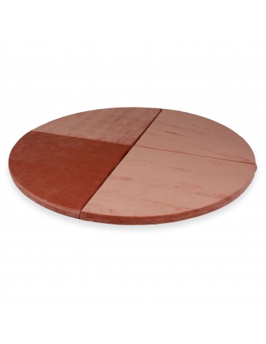 Tapis de jeu Rond en velours, 160cm - Marsala vente chaude votre 