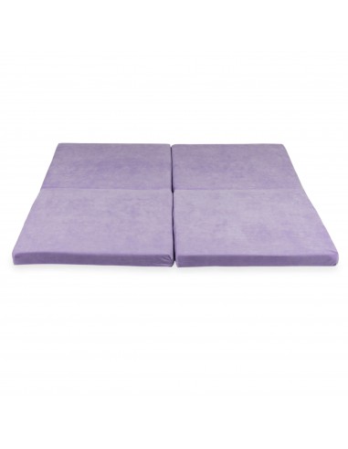 Tapis de jeu Carré en velours, 120cm - Lilas Les magasins à Paris